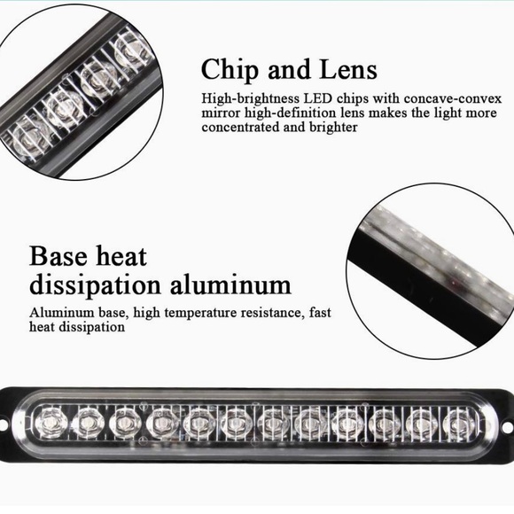 TWO 4-PACKS LED Emergency Flashing Road Lights for car, truck, boat - Picture 6 of 6